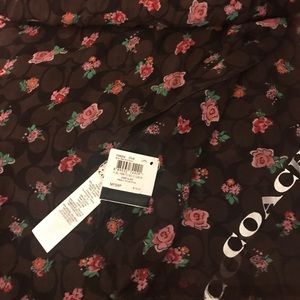 Coach scarf